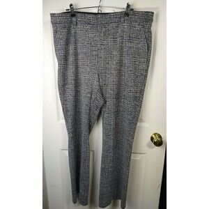 Studio By Torrid 20 Blue White Plaid Pants The Future Is Your Business Office
